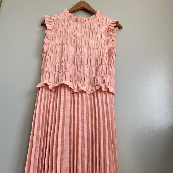 ASOS BNWOT pleated midi dress - Picture 3 of 11